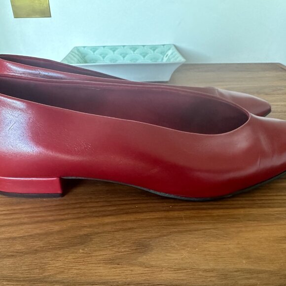 Loro Piana Rebecca Ballerinas, Red, Size 40, Very good condition - Picture 3 of 6